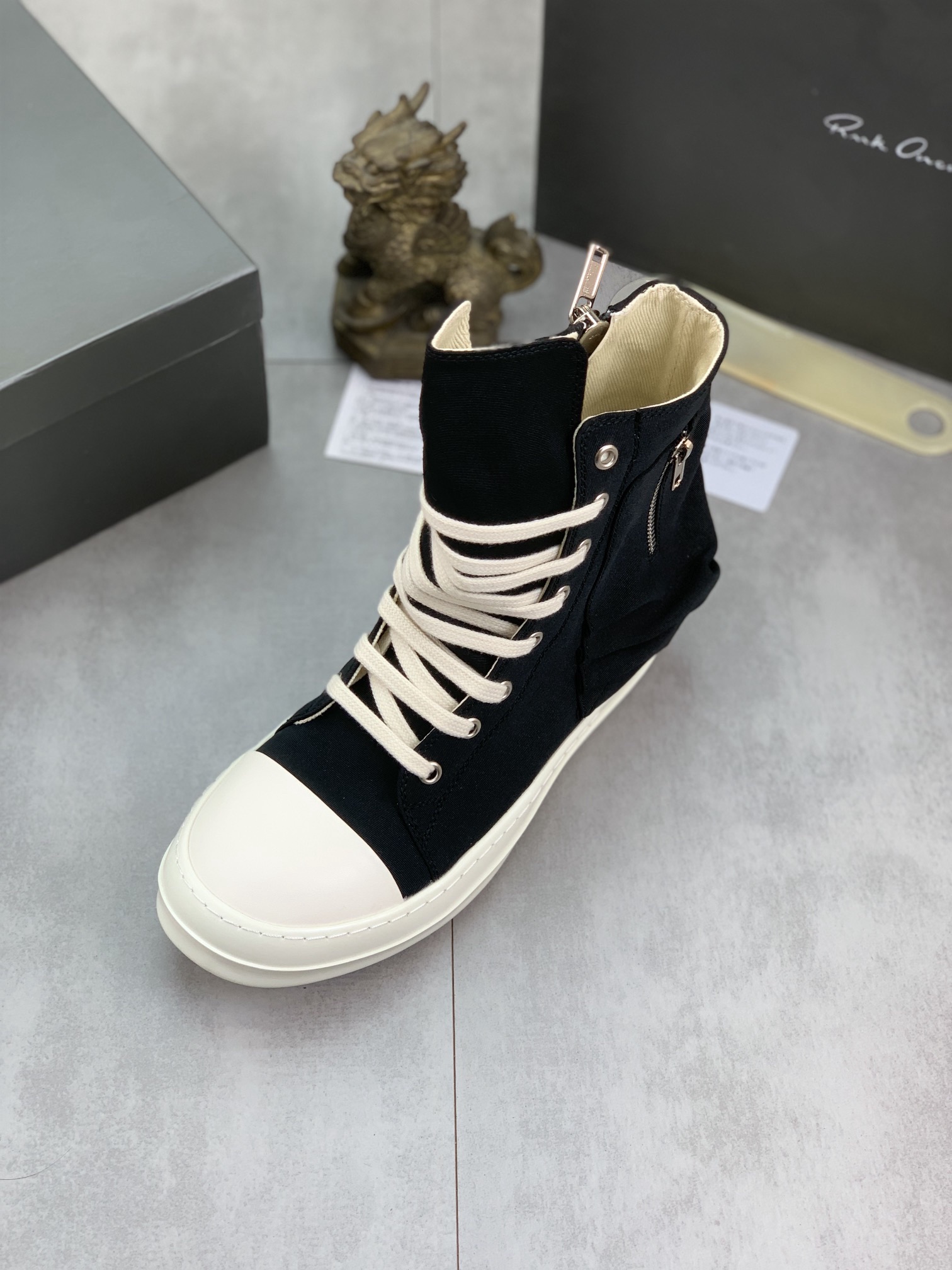 Men Women R*ICK OWENS Top SNEAKERS