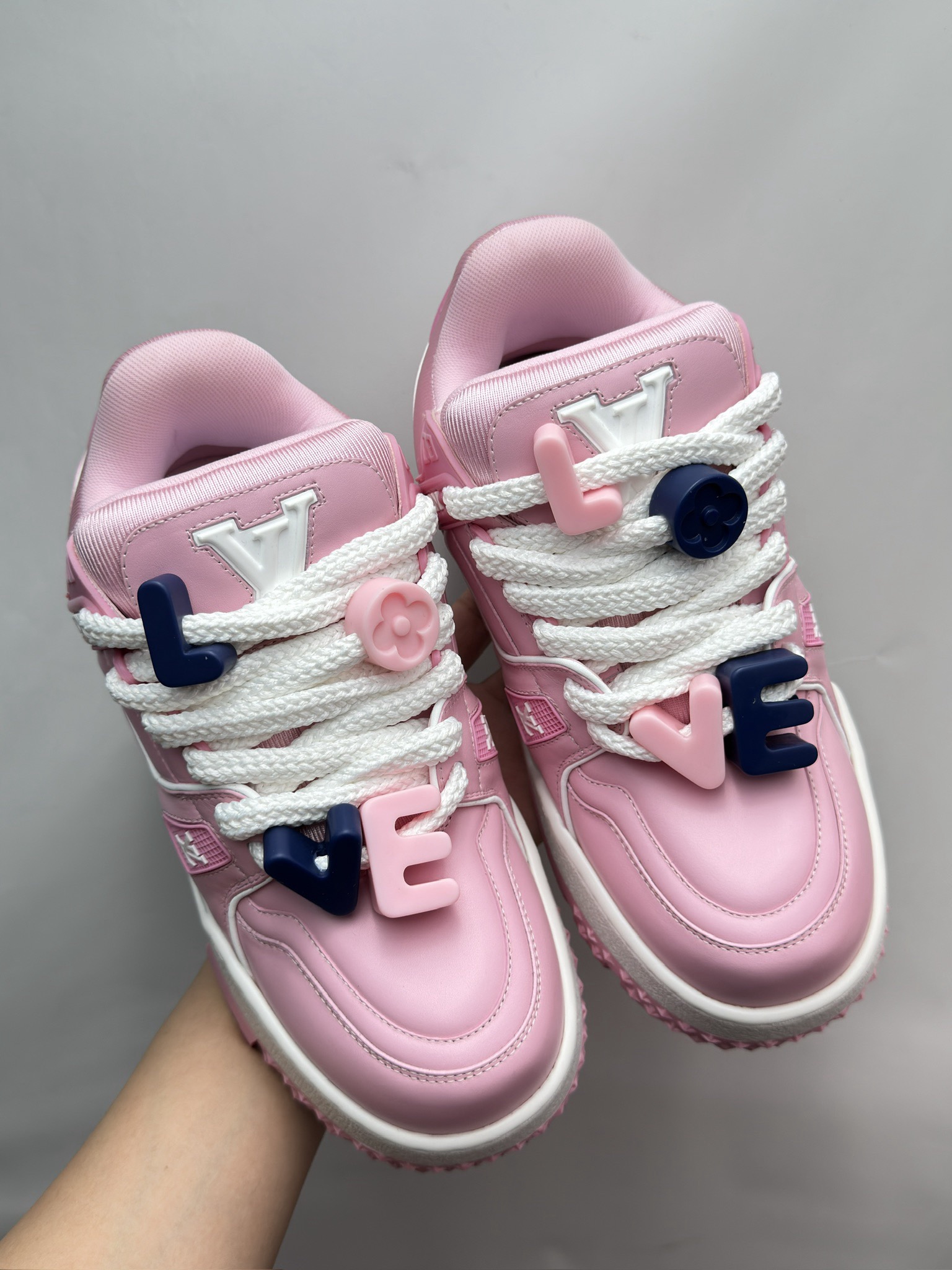 Men Women L*ouis V*uitton Top Sneaker L*V Trainer