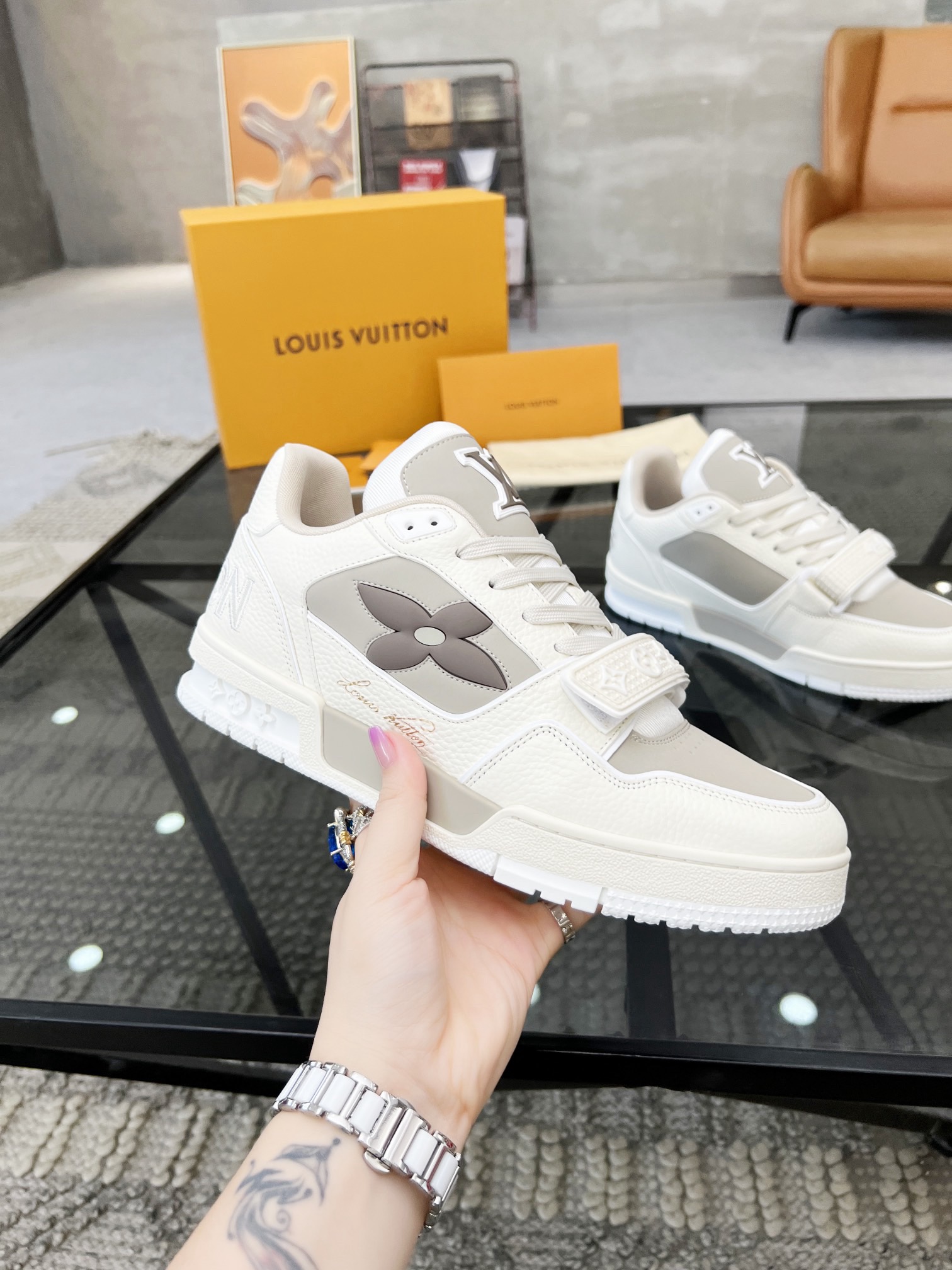 Men L*ouis V*uitton Top Sneaker L*V Shoes