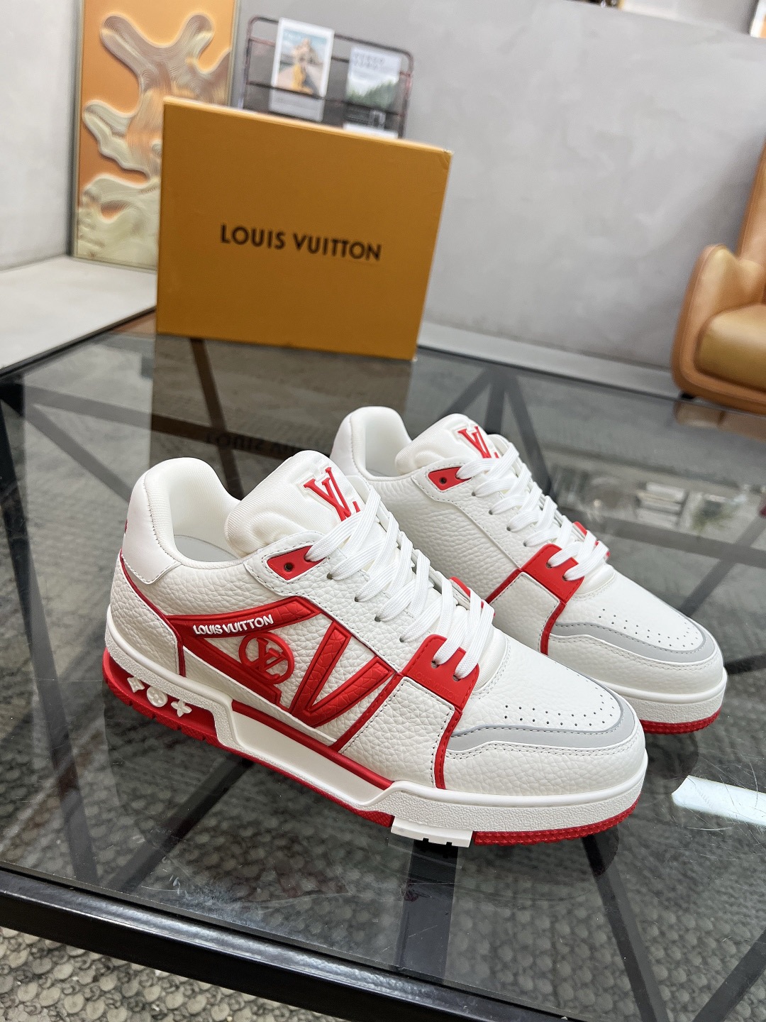 Men L*ouis V*uitton Top Sneaker L*V Shoes