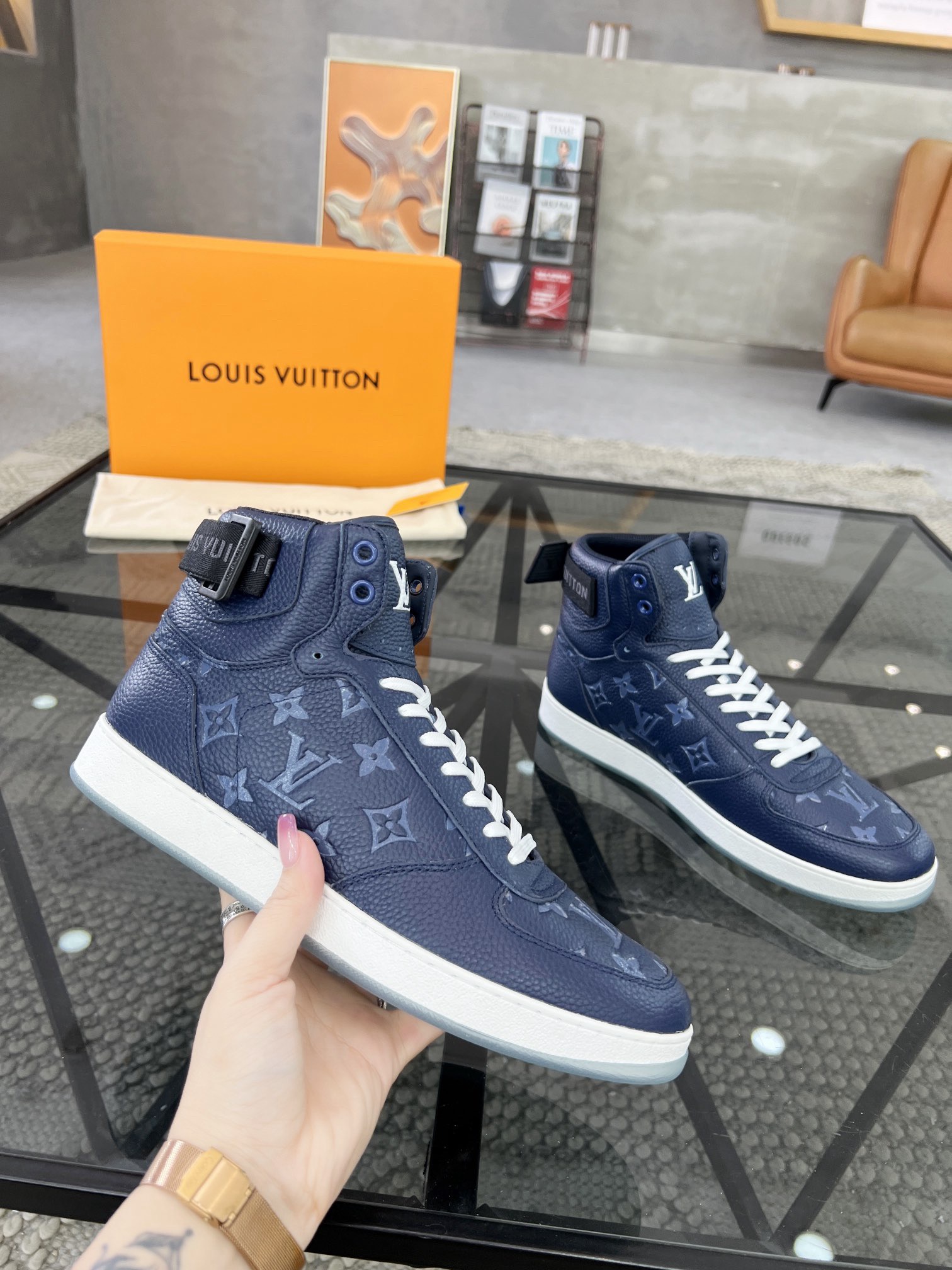 Men L*ouis V*uitton Top Sneaker L*V Shoes