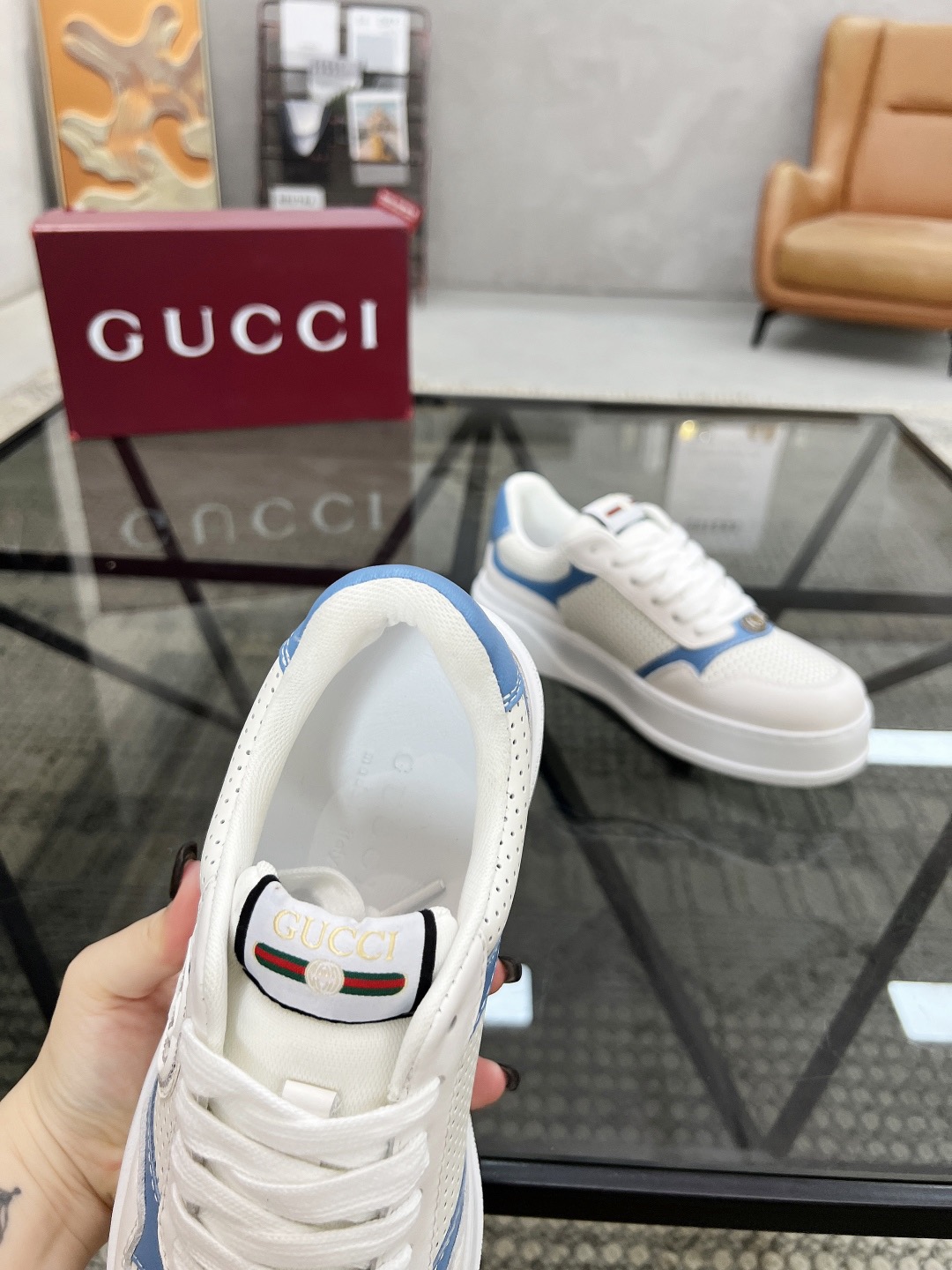 Men Women G*ucci Top quality 1:1 Sneaker size 35-46