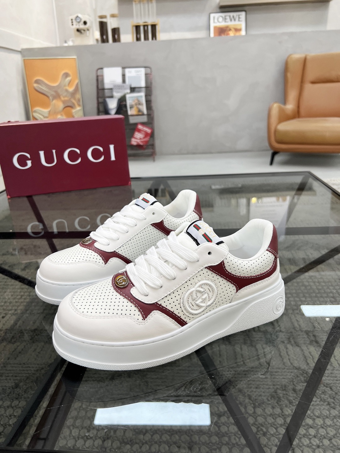 Men Women G*ucci Top quality 1:1 Sneaker size 35-46